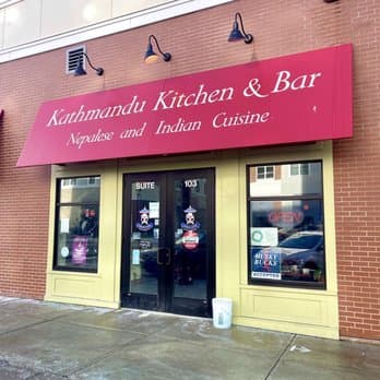 Kathmandu Kitchen & Bar storefront, 33 Wilbur Cross Way, Storrs CT
